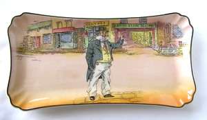 ROYAL DOULTON Sandwich Plate - Cap'n Cuttle