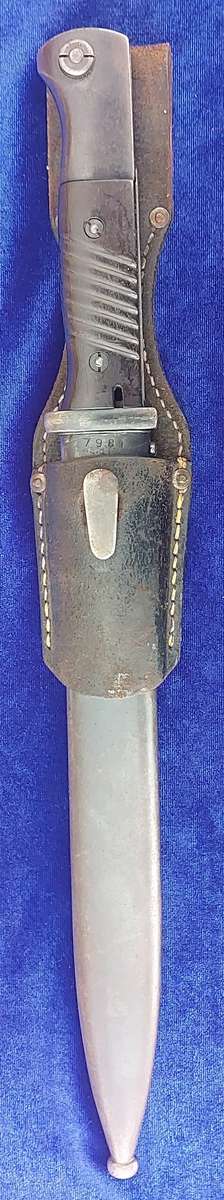 - Scarcer and Beautiful 1941 German WW2 S84-98 E&F Horster Matching Numbers Bayonet & Sheath -