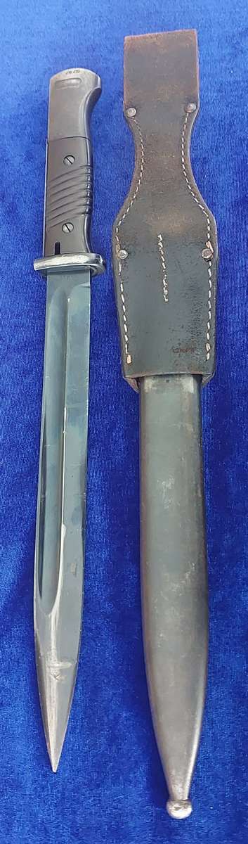 - Scarcer and Beautiful 1941 German WW2 S84-98 E&F Horster Matching Numbers Bayonet & Sheath -