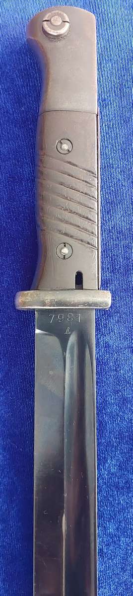 - Scarcer and Beautiful 1941 German WW2 S84-98 E&F Horster Matching Numbers Bayonet & Sheath -