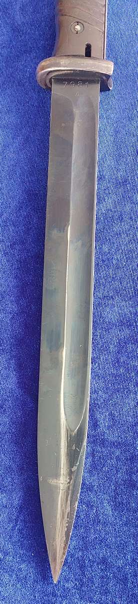 - Scarcer and Beautiful 1941 German WW2 S84-98 E&F Horster Matching Numbers Bayonet & Sheath -