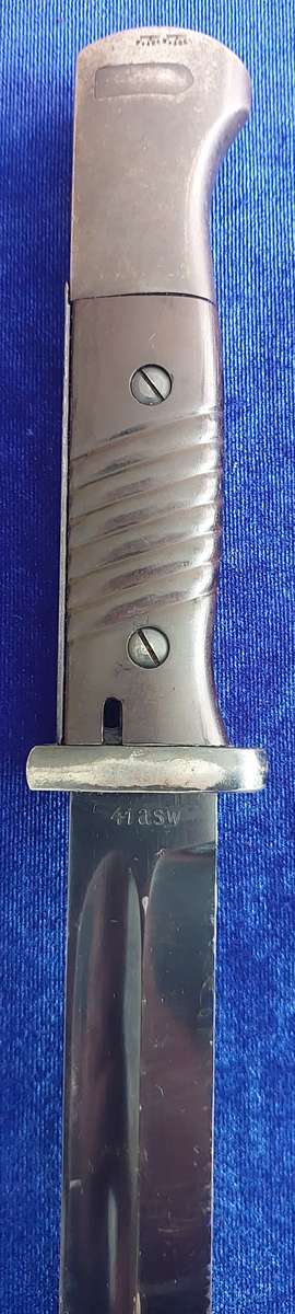 - Scarcer and Beautiful 1941 German WW2 S84-98 E&F Horster Matching Numbers Bayonet & Sheath -