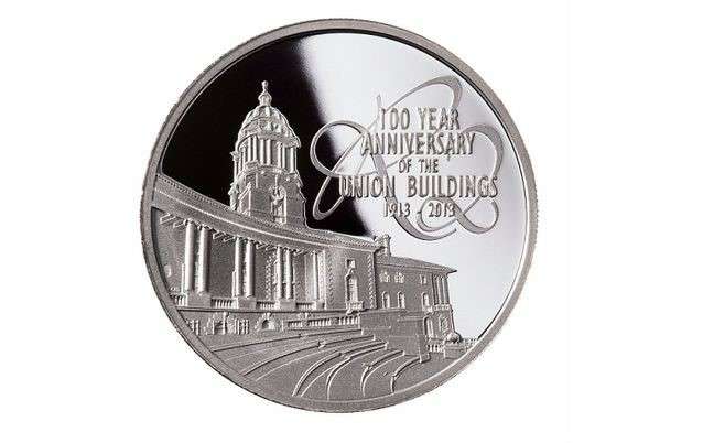 ***2013 STERLING SILVER R2 PROOF CROWN-100 YEAR ANNIVERSARY OF THE UNION BUILDINGS***