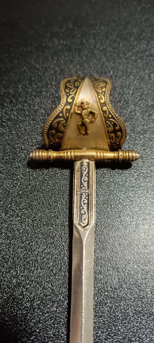 Vintage Spain Toledo Mini Sword/Letter Opener