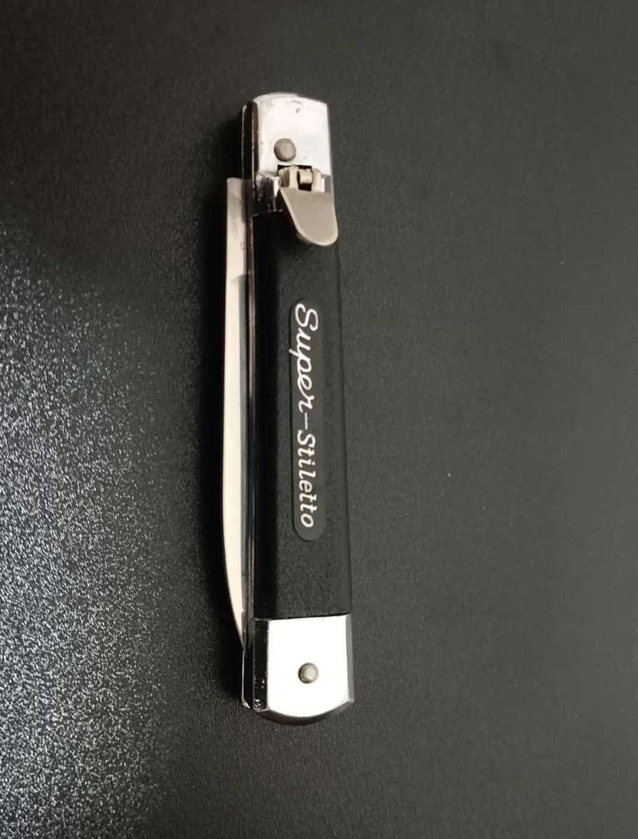 RARE Super Stiletto Lever Automatic Switchblade Knife