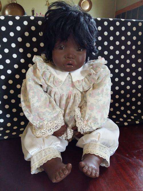 African Rubber Doll - Such A Beauty with a marking on the neck