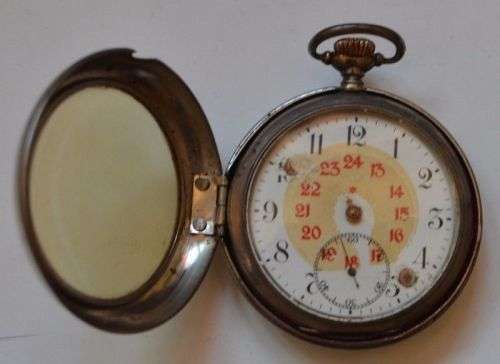 1920s Junghans Breguet spiral pocket watch