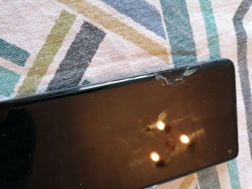 Samsung Galaxy S10 - damaged screen