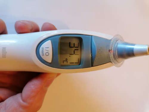 Braun ThermoScan irt 4520 electronic thermometer