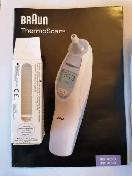 Braun ThermoScan irt 4520 electronic thermometer