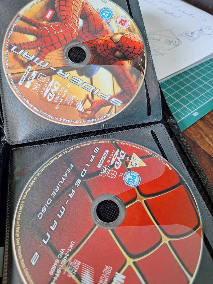 DVD collection - Spiderman 1,2,3, Godfather 1,2,3, Casino, Scarface, Top Gun, etc.