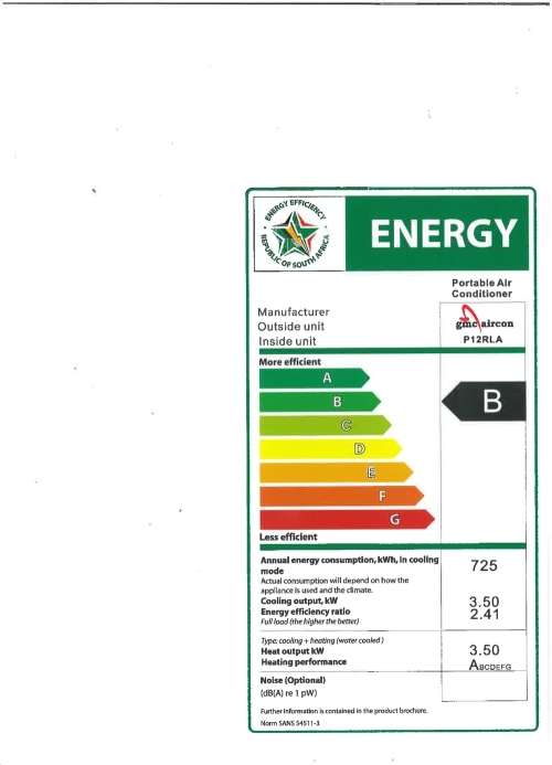 GMC Aircon  12000 BTU Portable Air conditioner  Heating and Cooling  GMCP12RLA  DEMO MODEL