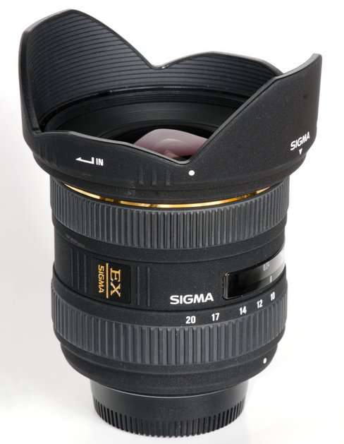 Sigma 10-20mm f/4-5.6 EX DC HSM Lens - Mounts available to fit Canon, Nikon, Pentax and Sony