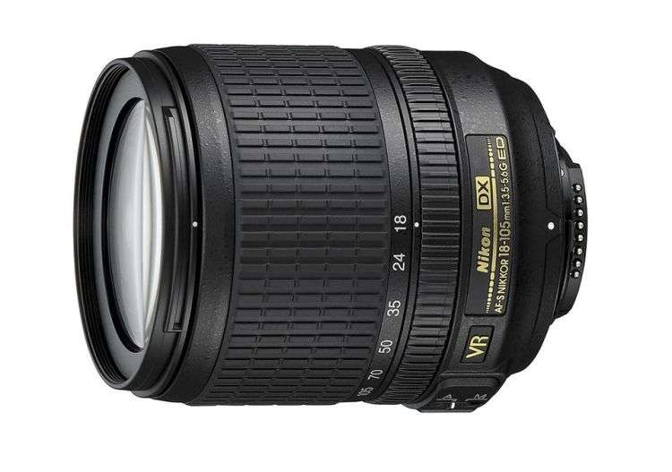 Nikon AF-S DX NIKKOR 18-105mm f/3.5-5.6G ED VR (5.8x Zoom)