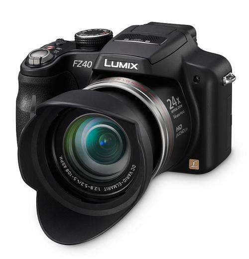 Panasonic Lumix DMC-FZ40 14.1MP with 24x Optical Image Stabilized Zoom and 3.0-Inch