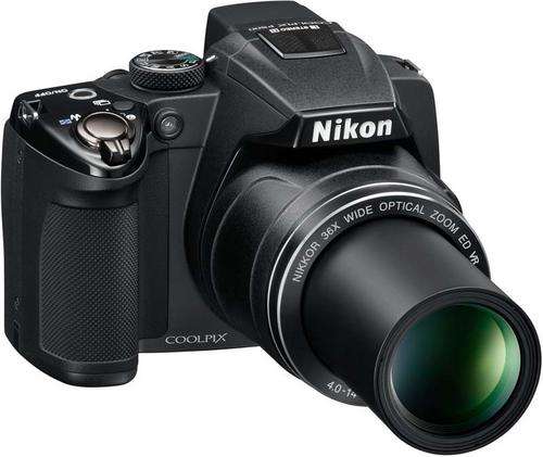 Genuine Nikon COOLPIX P500 12.1mp with 36x Optical Zoom Lens and Full HD 1080p Video