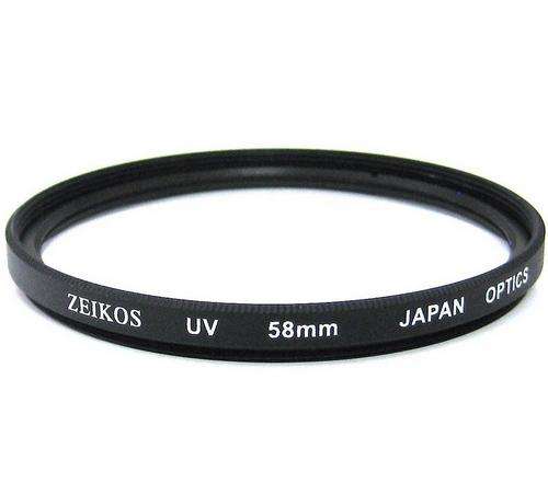 58mm Multi-Coated UV Filter