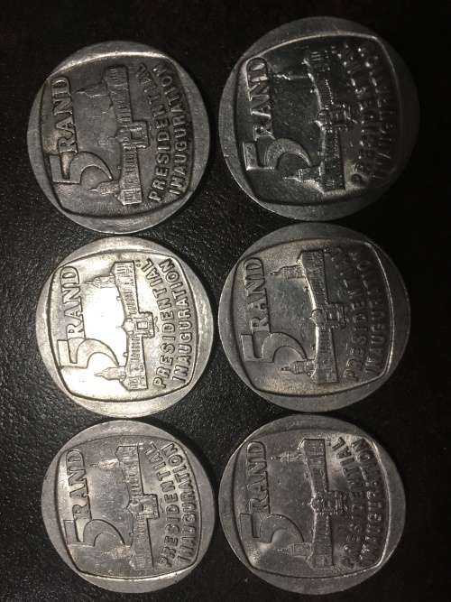 R5 Circulated 1994 Presidential Inauguration Coins