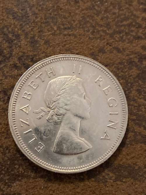 1955 Silver Two and Half Shillings (2/6) - Good Crisp Details