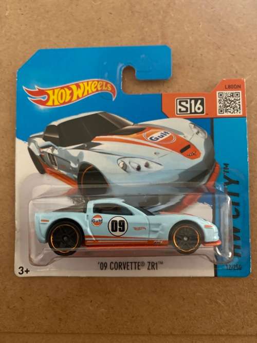 `09 Corvette ZR1 Gulf - Hotwheels 2015