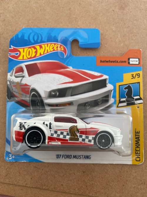 `07 Ford Mustang- Hotwheels Knight - Checkmate Series