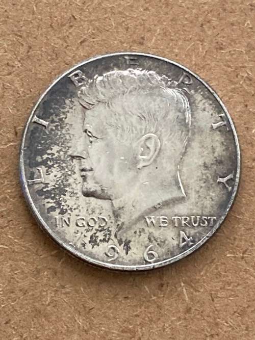 1964 Kennedy Half Dollar 90% Silver