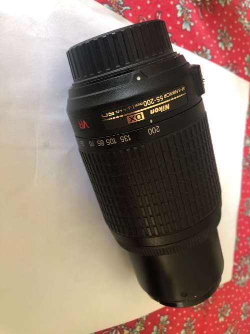 Nikon DX 55-200mm lens