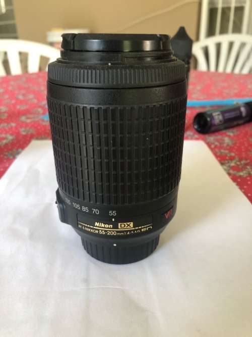 Nikon DX 55-200mm lens