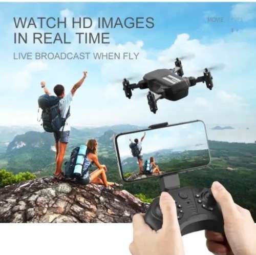 Mini foldable drone, UNWANTED GIFT. 2 batteries