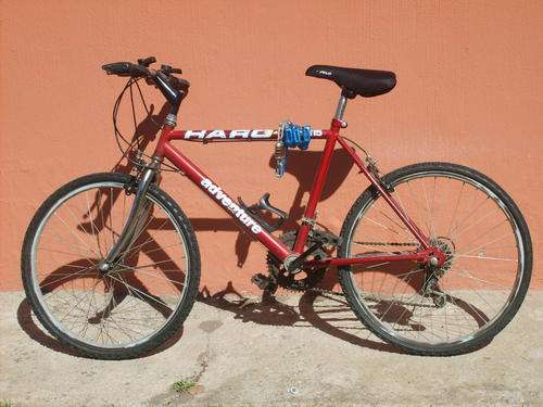 Red Ralleigh Mountain bike