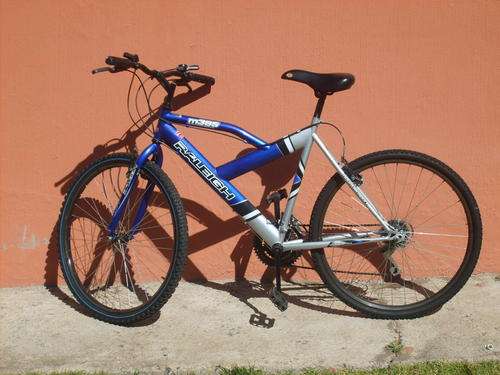 Blue Ralleigh mountain bike