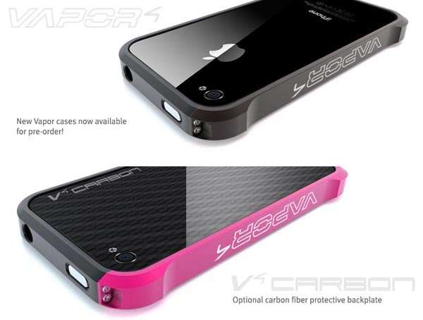 Element Case Vapor 4 Aluminium Alloy Case for iPhone 4/4S + Carbon Sticker