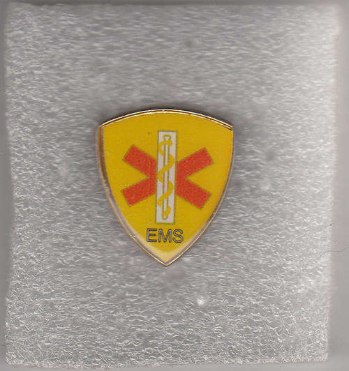 EMERGENCY BADGE ALL PINS