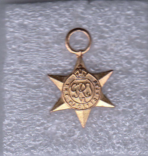 THE AFRICA STAR  MINIATURE MEDAL