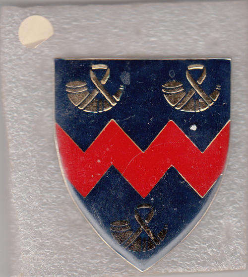 6 FIELD  REGIMENT  SHOULDER FLASH 3 PIN