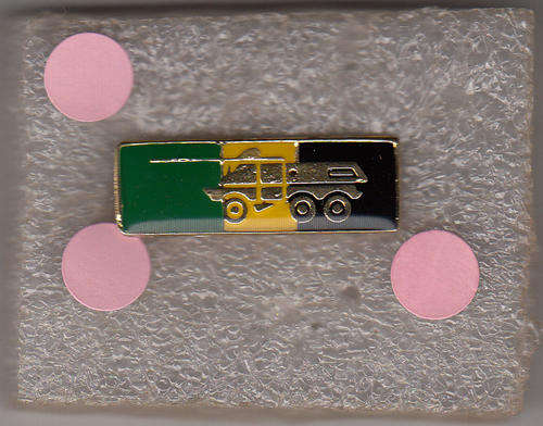 61 MECHANISED  INFANTRY BERET CORPS COLOUR BAR 2 PINS