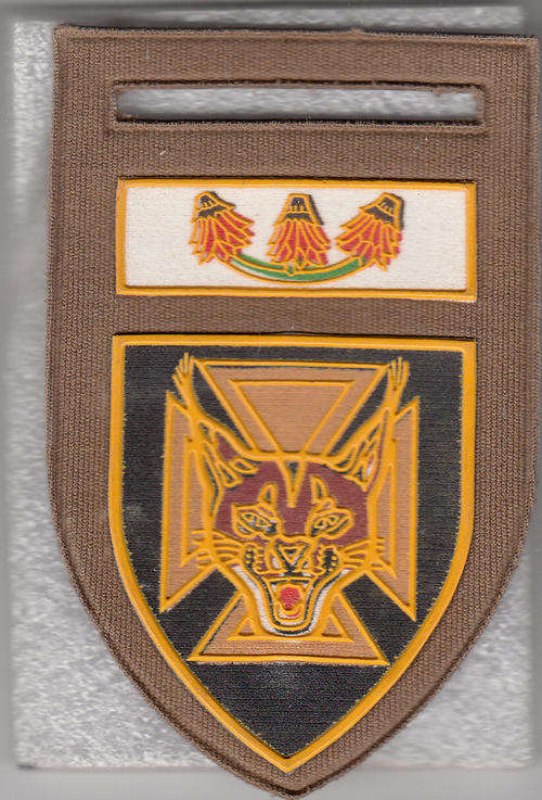 7 SA INFANTRY  SHOULDER FLASH 1 PIN