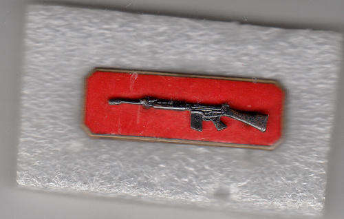 MARKSMAN BADGE  STEP OUT  DRESS all pins