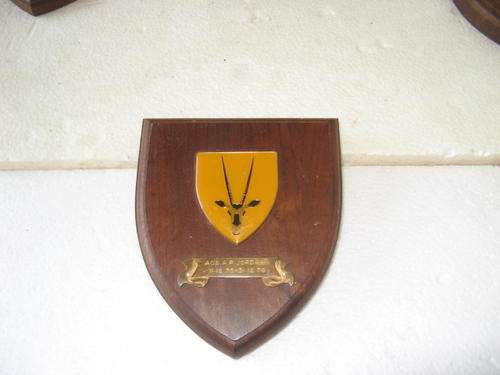 8 SA INFANTRY  desk plaque