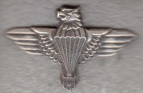 44 PARACHUTE BRIGADE CAP BADGE 2 PINS