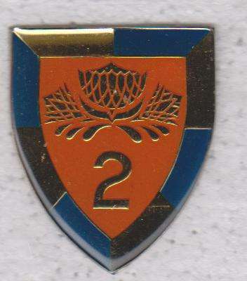 2  SPECIAL SERVICE BATTALION SHOULDER FLASH 3 PINS