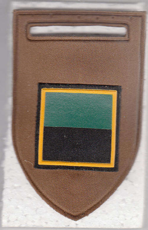 COMPANY/SQUADRON ARM FLASH  'B' COY INFANTRY