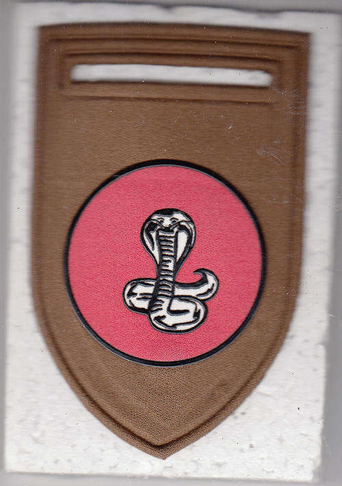 101 BATTALION COBRA COMPANY SHOULDER FLASH 1 PIN