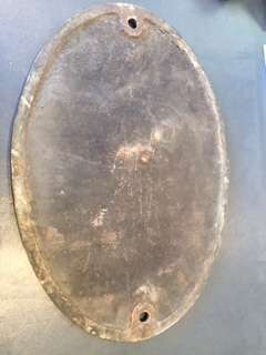 South African Railways Class 6A Cab Plate