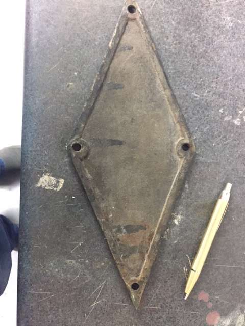 South African Railways Makers Plate