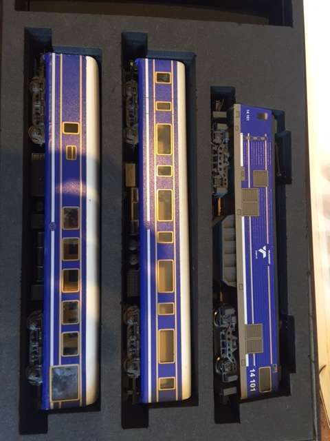 Blue Train Static Model, Rovos Rail, Rovos Puzzle