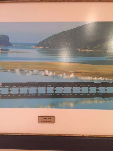 SAR Framed Locomotive Photo's