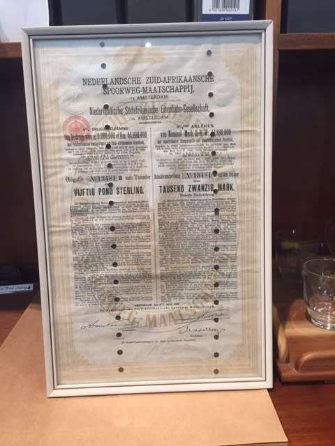 NAZSM Book and Share Certificate