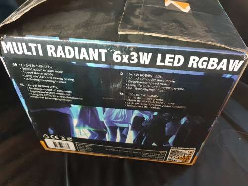 Beamz Multi Radiant 48 beam DJ light