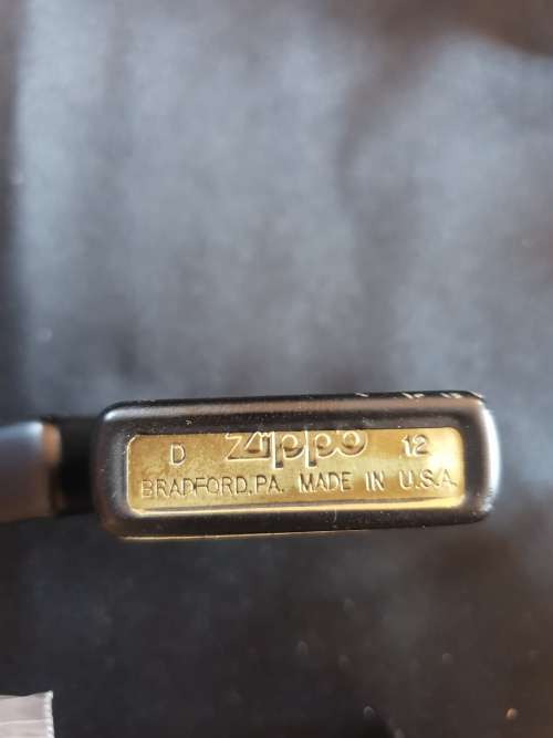 Genuine Zippo lighter 28033 death in box